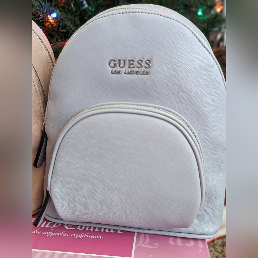 BNWOT Guess Mini Pastel Backpack Purse--PURPLE